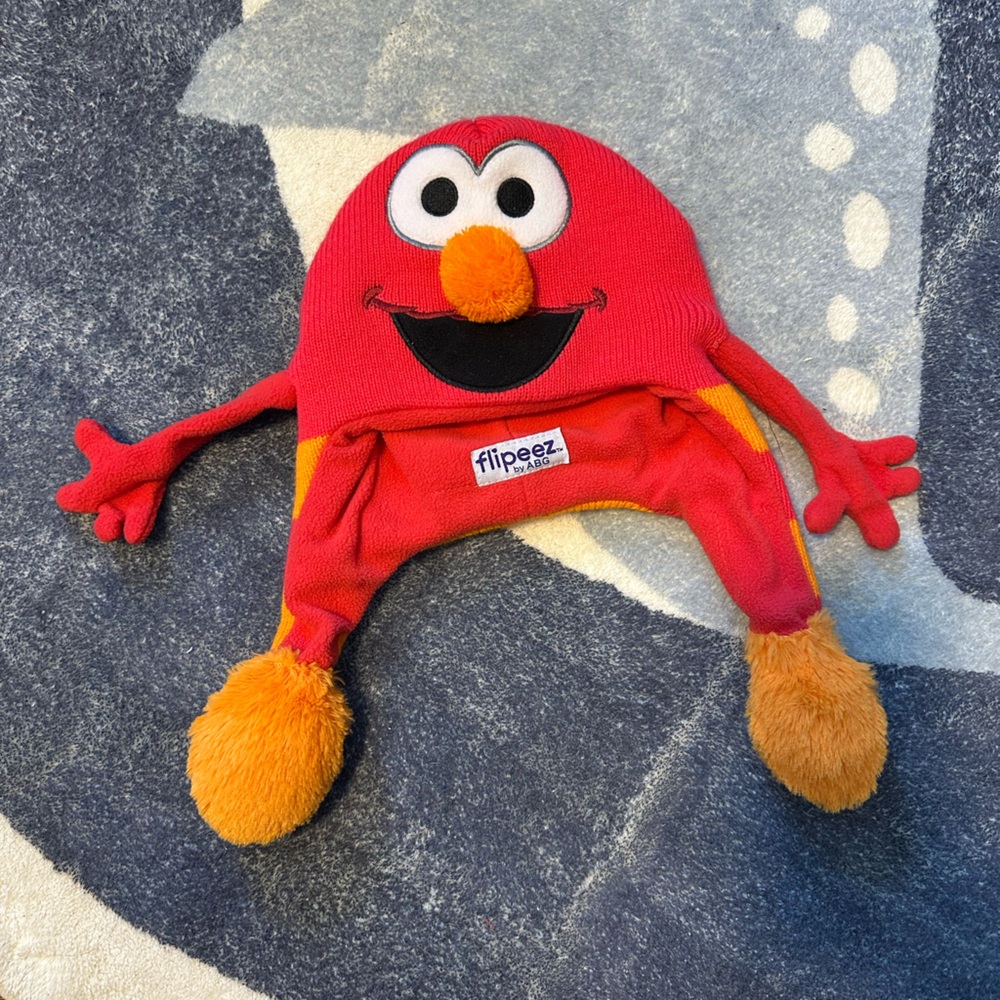 Flipzee Red and Orange Character Hat